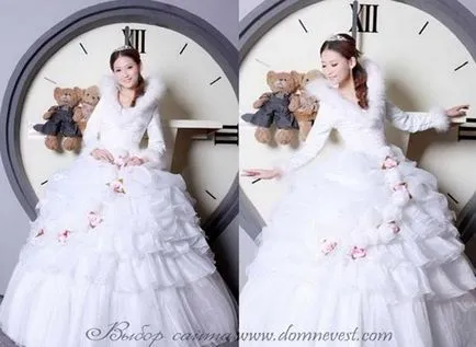nunta rochie de iarnă, casa miresei