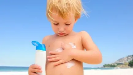 De protecție solară pentru copii Cum sa alegi crema de soare pentru copii (cremă) De protecție solară pentru copii cum de a alege crema de soare pentru copii