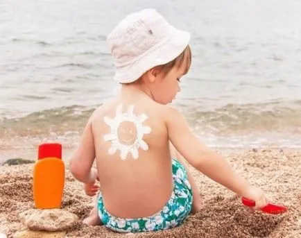 De protecție solară pentru copii Cum de a alege de protecție solară pentru copii (protecție solară) De protecție solară pentru copii cum de a alege crema de soare pentru copii
