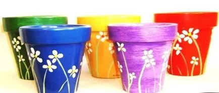 100 cele mai bune idei de decorare modul de a decora ghivece de flori cu mâinile lor (culoare) 100 cele mai bune idei de decorare modul de a decora ghivece de flori cu mâinile lor