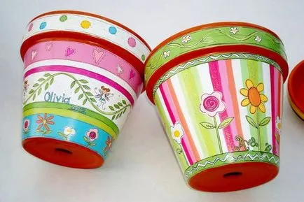 100 cele mai bune idei de decorare modul de a decora ghivece de flori cu mâinile lor (culoare) 100 cele mai bune idei de decorare modul de a decora ghivece de flori cu mâinile lor