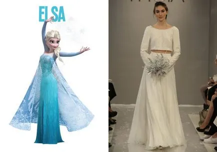 10 rochie de mireasa pentru fetele care doresc sa arate ca printese de la Disney
