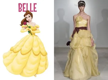 10 rochie de mireasa pentru fetele care doresc sa arate ca printese de la Disney