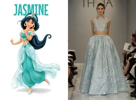 10 rochie de mireasa pentru fetele care doresc sa arate ca printese de la Disney