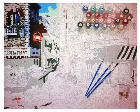 10 imagini mari, cu propriile mâini (picturi) 10 imagini mari, cu propriile sale mâini