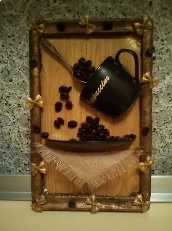 25 Idei articole din boabe de cafea (diy) 25 Idei articole confecționate din boabe de cafea