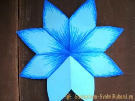 carte 3D cu flori, o clasă de master, cu propriile lor mâini (flori) carte 3D cu flori, o clasă de master, cu propriile lor mâini
