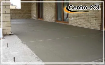 Podeaua de beton într-o casă privată - Video cu mâinile lor și de cum (privat) Podeaua de beton într-o casă privată - video cu mâinile lor și cum să