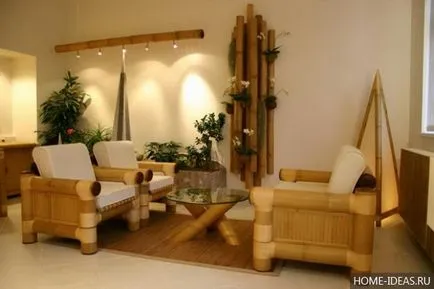 Bamboo din interior (19 poze), modul de utilizare bambus în proiectarea apartamentului