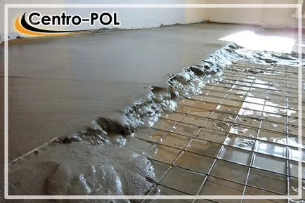 Podeaua de beton într-o casă privată - video cu mâinile lor și cum să corecteze (acasă) Podeaua de beton într-o casă privată - video cu mâinile lor și cum să