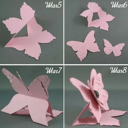 Butterfly de hârtie cu mâinile Masterclass dvs. (foto)