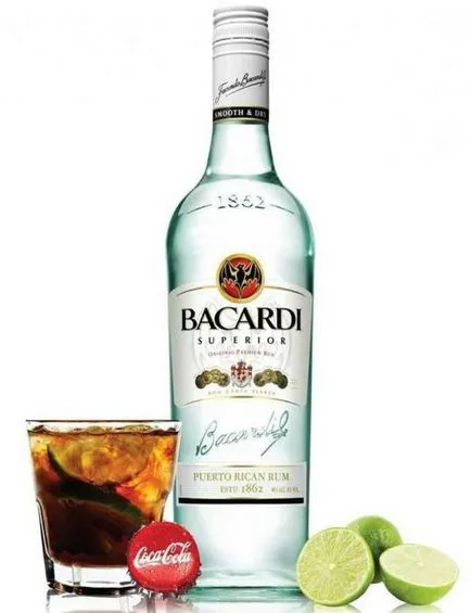 rom alb Bacardi Superior
