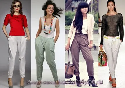 Pantaloni banane - cum de a alege și de ce să combine (pantaloni banane) Pantaloni banane - cum de a alege și de ce să combine