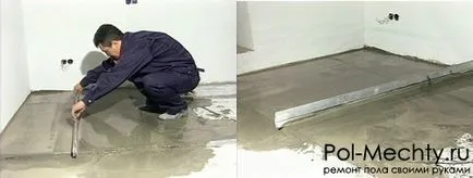 Nisip si ciment sapa cum se face podeaua de beton cu mâinile lor (pardoseala) Nisip si ciment sapa cum se face podeaua de beton cu mâinile lor