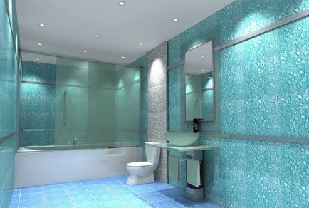 Cum de a decora o baie în plus față de o alternativă la gresie (baie) Cum de a decora o baie în plus față de o alternativă la placi