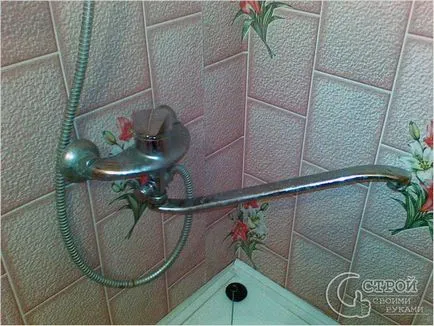 Cum de a decora peretii din baie - baie decor (foto)