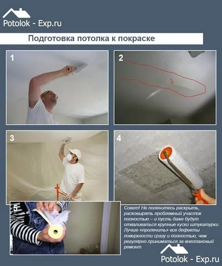 Cum de a decora opțiunile de tavan și instrucțiunile