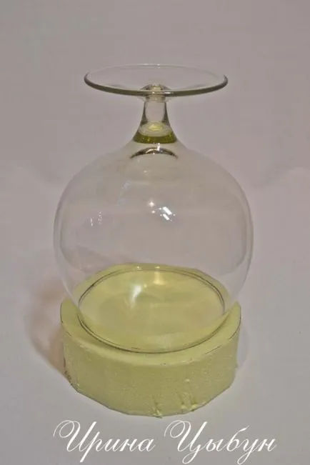 Buchet de dulciuri pe sticla
