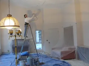 Cum să picteze plafonul de gips-carton (vopsea plafon gips-carton) Cum să picteze plafonul de gips-carton