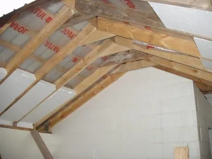 Cum de a izola acoperișul unei case private, cu propriile sale mâini