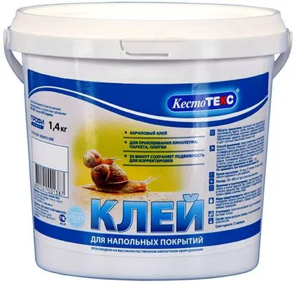 Linoleum lipirea și cum să o facă în mod corect, ghid video