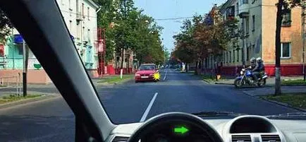 Care este obstacolul la dreapta și tratamentul în situații diferite (a) Care este obstacolul la dreapta și tratamentul său în diferite situații