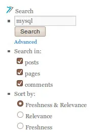 cautare Sphinx - motor de căutare rapid și relevant pentru WordPress