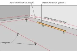 Metode de ghid de nivelare podea la acțiune