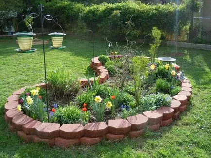 pat de flori - 100 idei cu privire la modul în care puteți decora secțiunea fotografii (Fotografii) pat de flori - 100 idei cu privire la modul de a decora secțiunea fotografie