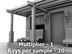 Da, va sosi cu ocluzie ambientală! Lecții 3ds max