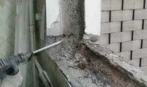 Dezasamblarea peretele de blocuri de zgură, blocuri de beton, cărămizi, construi casa ta! (Demontarea peretelui de blocuri de zgură) Dezasamblarea peretele de blocuri de zgură, blocuri de beton, cărămizi, construi casa ta!