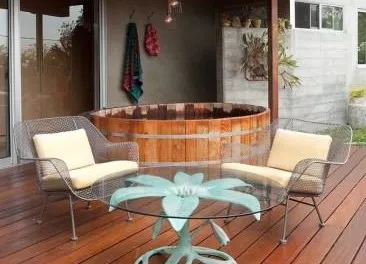 idei curte Cabana de modul de a decora curte