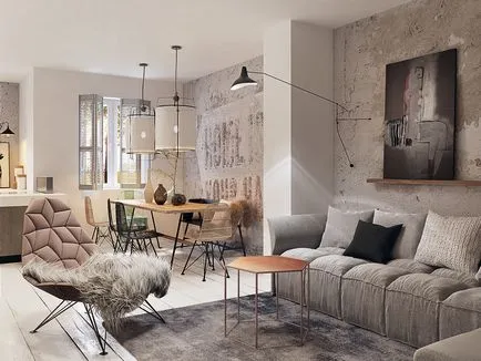 tencuiala decorativa într-un interior modern sau clasic de living, bucatarie, dormitor și baie (modernă) tencuiala decorativa într-un interior modern sau clasic de living, bucatarie, dormitor și baie