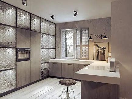 tencuiala decorativa într-un interior modern sau clasic de living, bucatarie, dormitor și baie (modernă) tencuiala decorativa într-un interior modern sau clasic de living, bucatarie, dormitor și baie