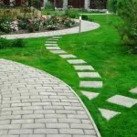 alei de grădină Design - idei pentru punerea în aplicare propriile lor mâini (alei de grădină de proiectare în grădină) alei de grădină Design - idei pentru punerea în aplicare propriile lor mâini