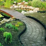 alei de grădină Design - idei pentru punerea în aplicare propriile lor mâini (alei de grădină de proiectare în grădină) alei de grădină Design - idei pentru punerea în aplicare propriile lor mâini