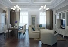 Proiectare sufragerie fotografii în cameră cameră cu idei trăiesc într-o casă particulară de interior pentru apartamente, care combină împreună,