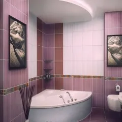 baie de design, cu fotografie baie de colț (baie) baie de design, cu fotografie baie de colț