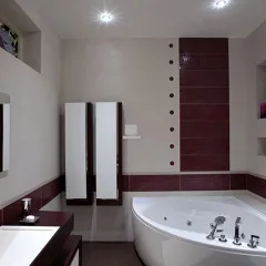 baie de design, cu fotografie baie de colț (baie) baie de design, cu fotografie baie de colț