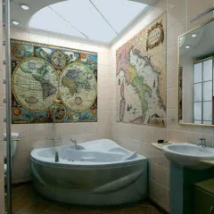 baie de design, cu fotografie baie de colț (Design) baie de design, cu fotografie baie de colț