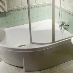 baie de design, cu fotografie baie de colț (baie) baie de design, cu fotografie baie de colț