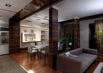 Proiectare living-sala de mese de 120 de fotografii