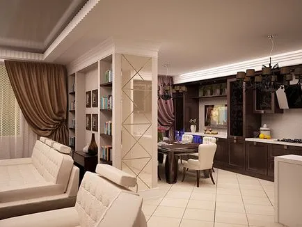 Proiectare sufragerie camera de zi idei de design, precum și o selecție de fotografii de interior