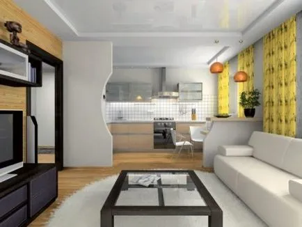 bucatarie de design sufragerie camera de zi-(56 poze) de interior apartamente studio în stil clasic