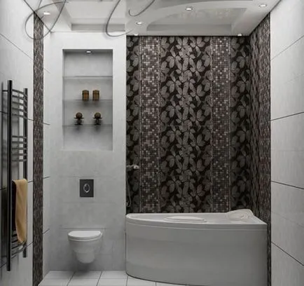 baie de design, cu fotografie baie de colț (baie) baie de design, cu fotografie baie de colț