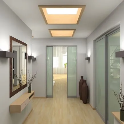 Coridorul Design (50 poze) design, mobilier, oglinzi