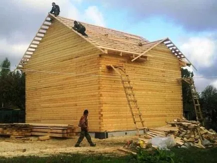 tehnologia prelucrării lemnului Case construcție de case cu propriile lor mâini