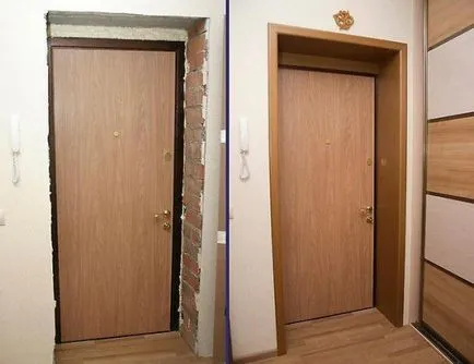 Ușă versanți cu propriile mâini și a termina instalarea (cu fotografii) (usa) Ușă versanți cu propriile mâini și a termina instalarea (cu fotografii)