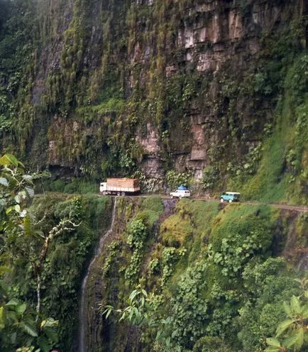 Road of Death în Bolivia, omyworld - toate obiectivele turistice ale lumii