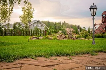 Lawn în țară cu propriile mâini